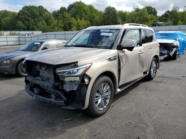 2021 INFINITI QX80 LUXE VIN: JN8AZ2AE7M9267674