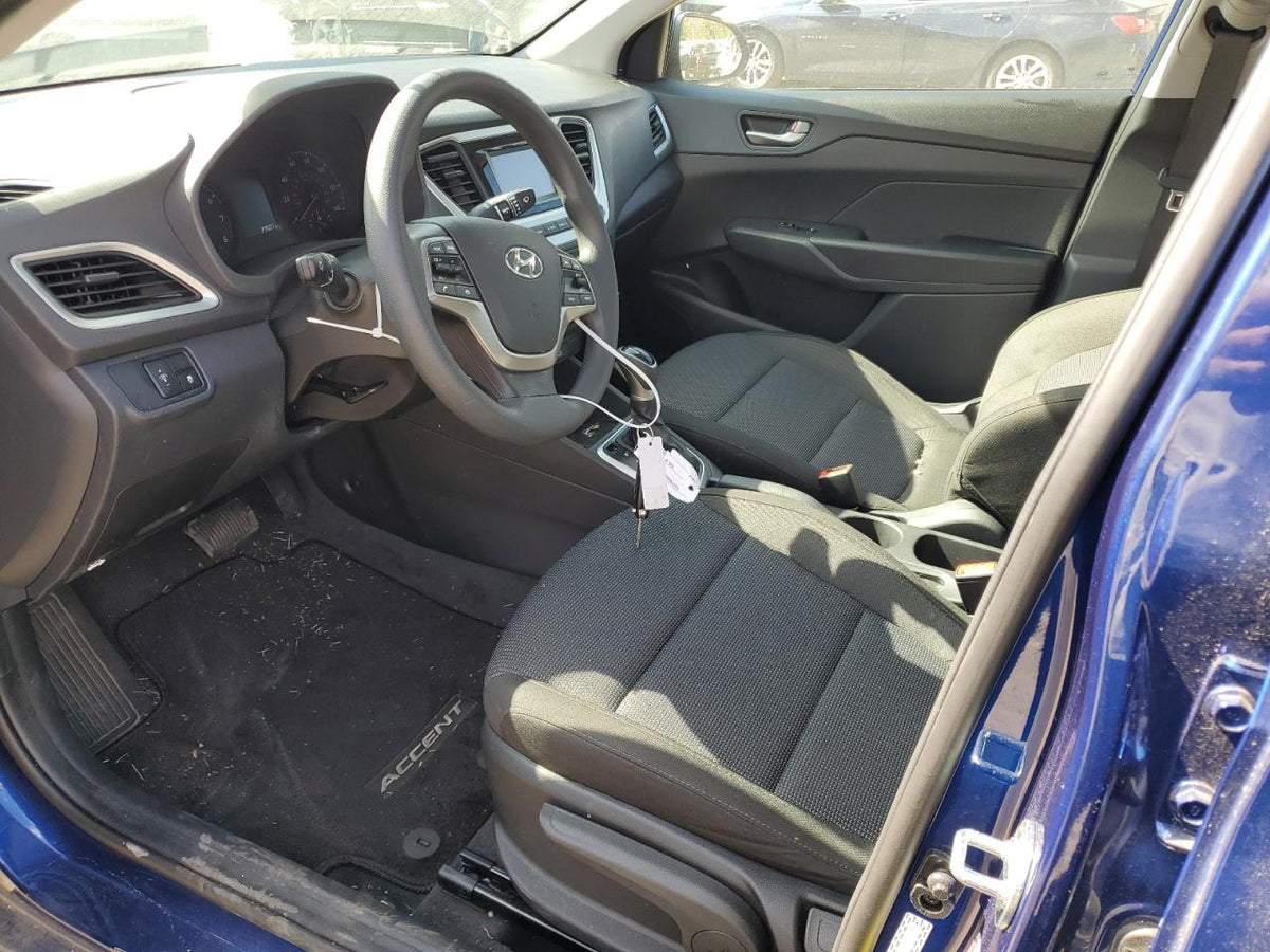 2022 HYUNDAI ACCENT SE VIN:3KPC24A67NE177001