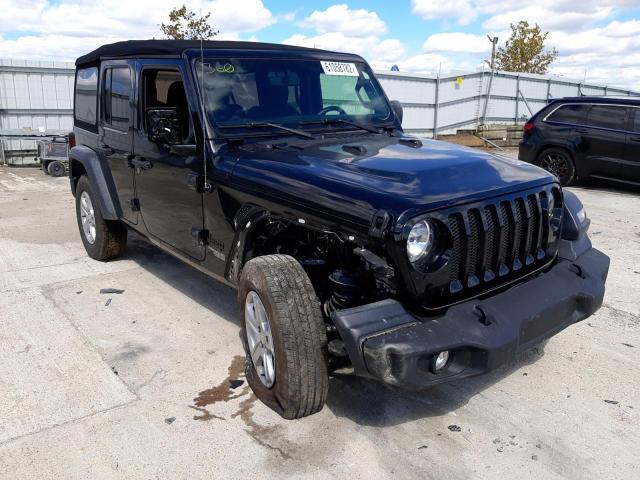 2021 JEEP WRANGLER UNLIMITED SPORT VIN: 1C4HJXDG5MW756748