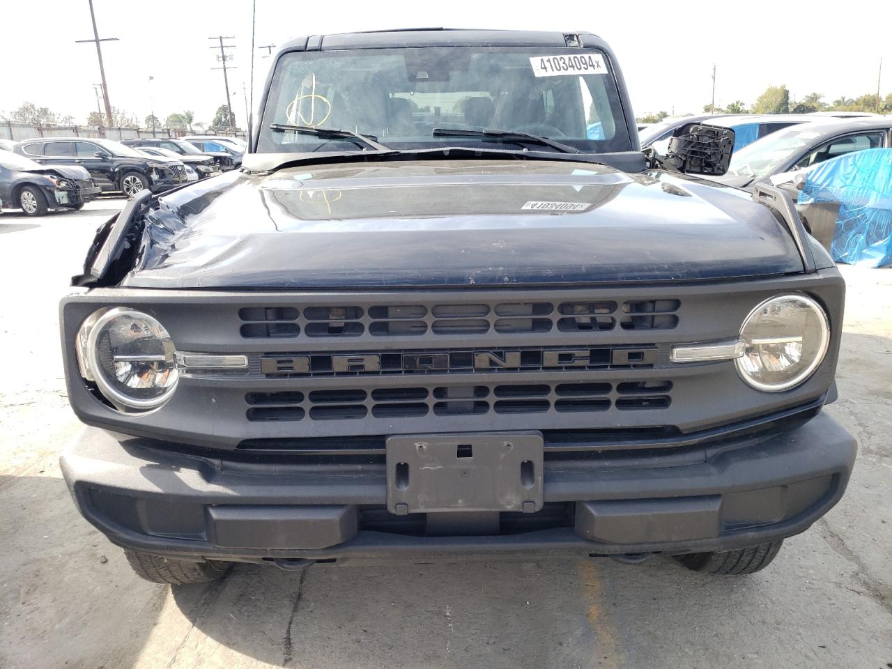 2022 FORD BRONCO BASE VIN:1FMDE5AH7NLB09531