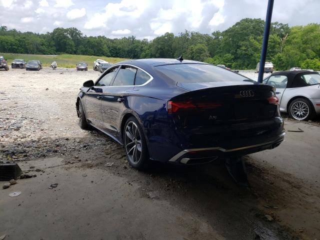 2021 AUDI A5 PREMIUM PLUS VIN: WAUFACF59MA029442