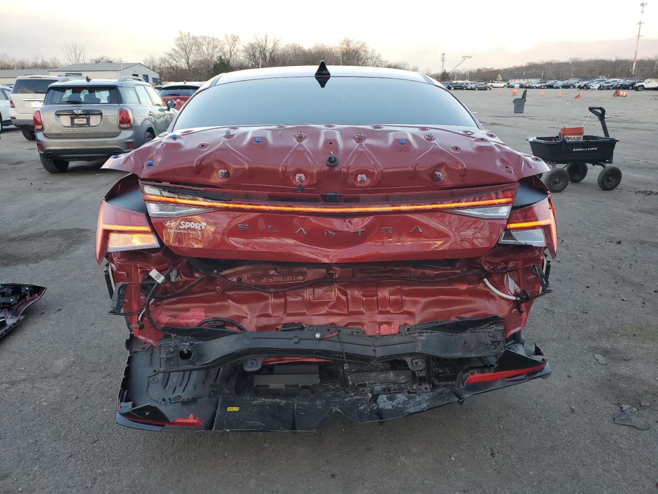 2023 HYUNDAI ELANTRA N LINE VIN:KMHLR4AF6PU416131