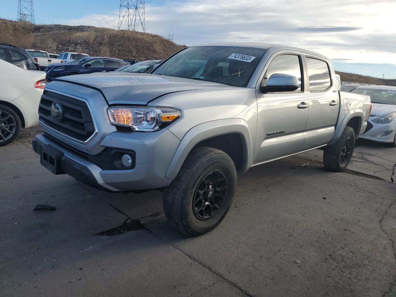 2022 TOYOTA TACOMA DOUBLE CAB VIN:3TMCZ5AN4NM455559