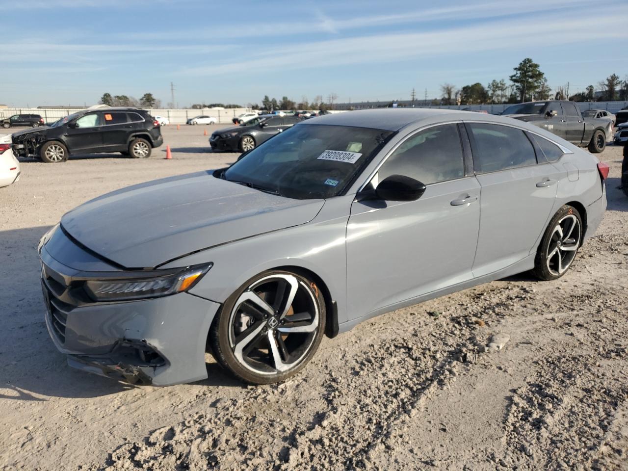 2022 HONDA ACCORD SPORT VIN:1HGCV1F38NA054638