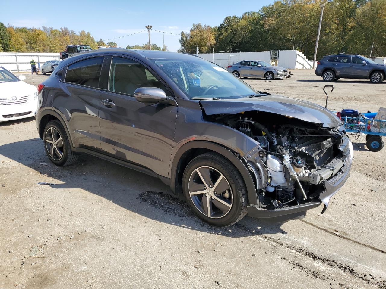 2022 HONDA HR-V EX VIN:3CZRU5H57NM743245