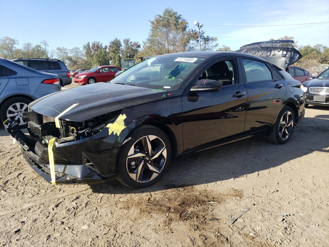 2023 HYUNDAI ELANTRA SEL VIN:KMHLS4AG6PU515741