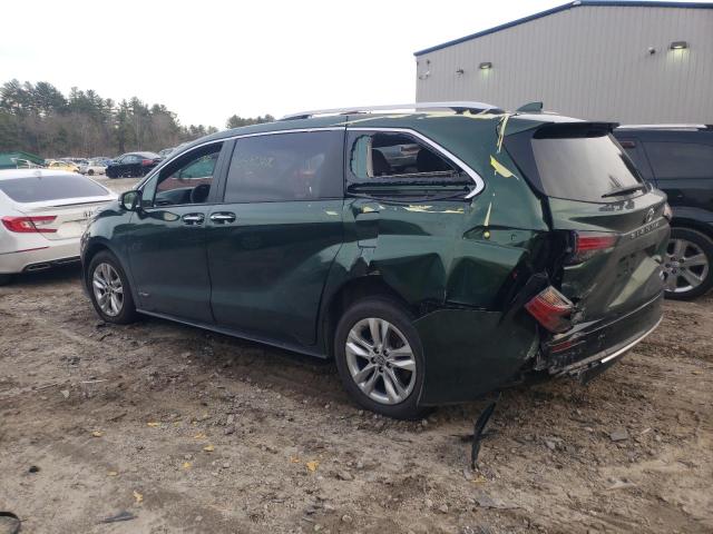 2021 TOYOTA SIENNA LIMITED VIN: 5TDZSK***********