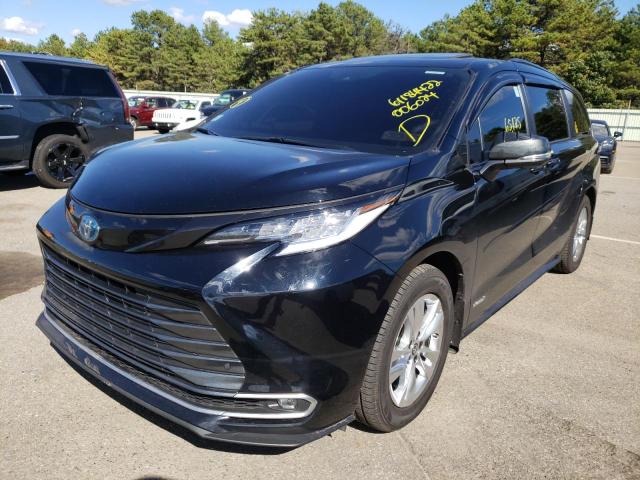 2021 TOYOTA SIENNA LIMITED VIN: 5TDZSKFC7MS006024