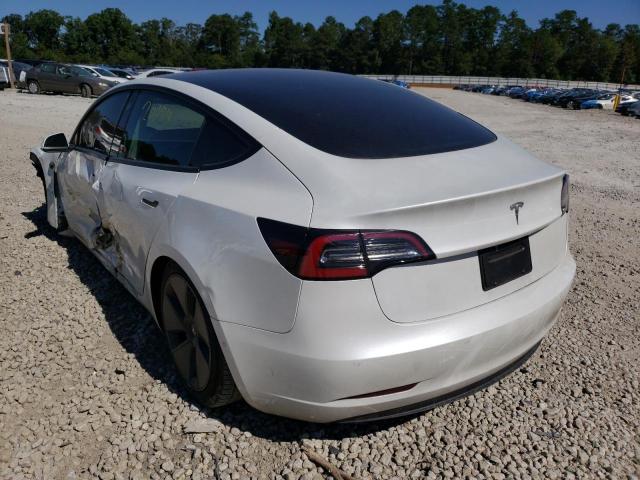 2021 TESLA MODEL 3 VIN: 5YJ3E1EA7MF919314