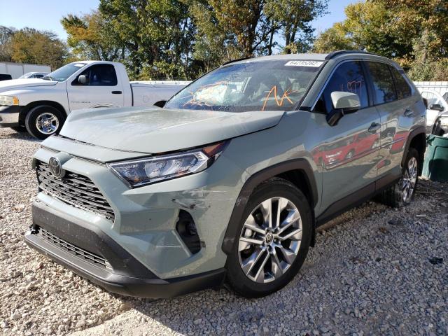 2021 TOYOTA RAV4 XLE PREMIUM VIN: 2T3A1RFVXMW195390