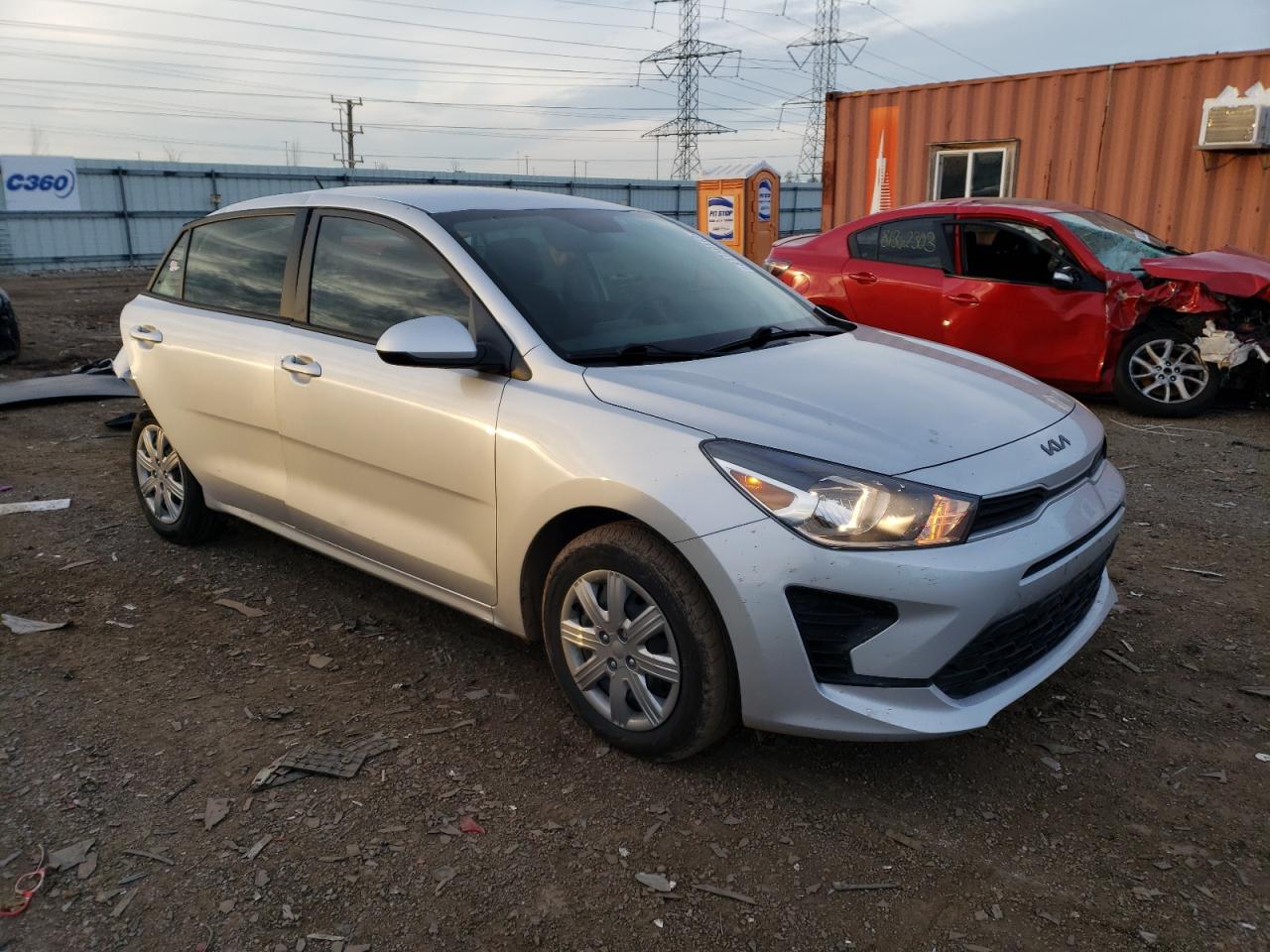 2022 KIA RIO LX VIN:3KPA24AD3NE471453