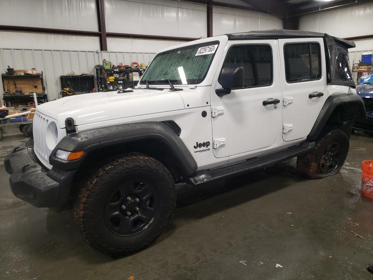 2022 JEEP WRANGLER UNLIMITED SPORT VIN:1C4HJXDG2NW151538