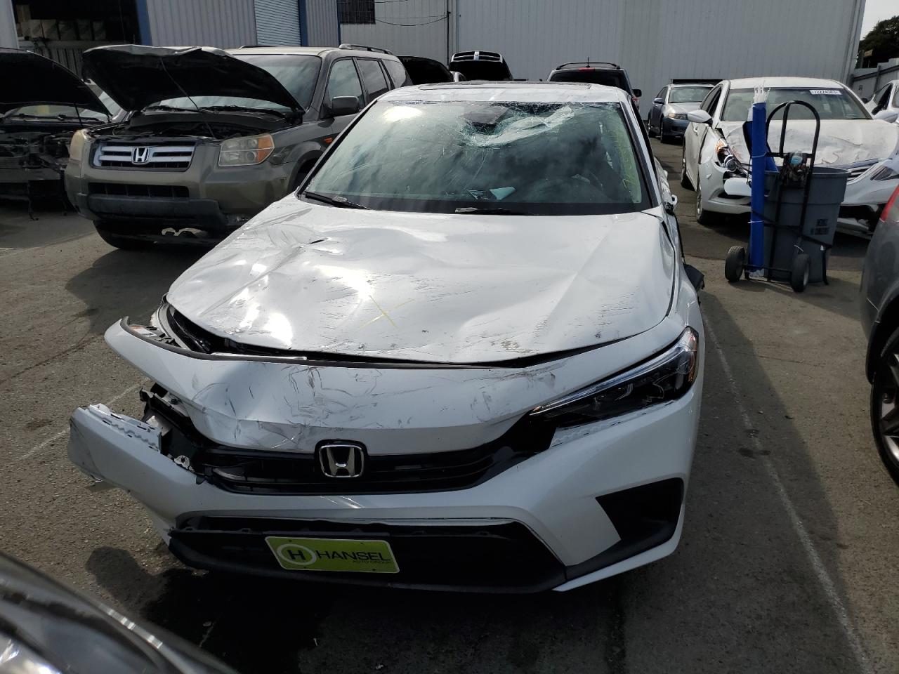 2023 HONDA CIVIC EX VIN:2HGFE1F72PH325259