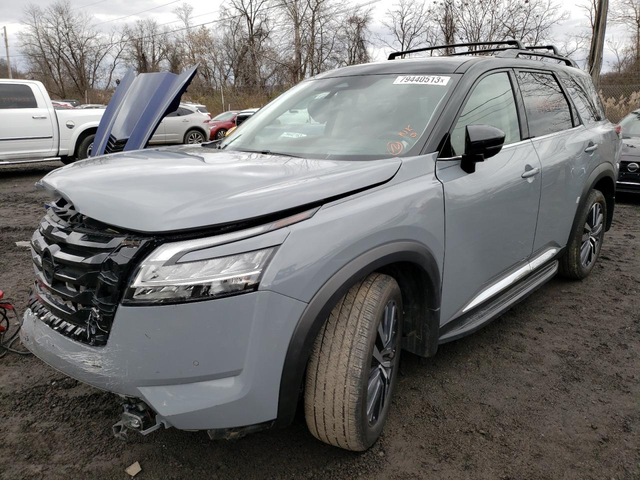 2022 NISSAN PATHFINDER PLATINUM VIN:5N1DR3DH3NC242324