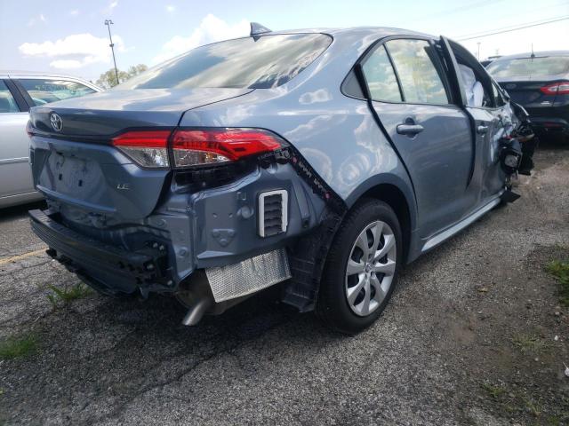 2021 TOYOTA COROLLA LE VIN: JTDEPMAE5MJ130410