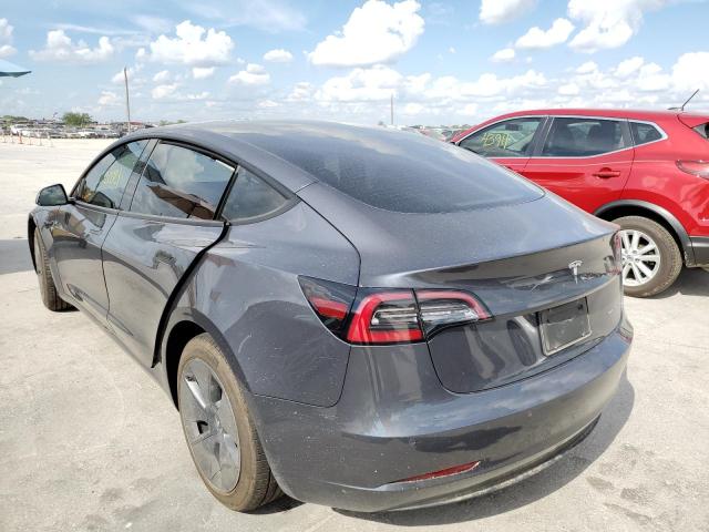 2021 TESLA MODEL 3 VIN: 5YJ3E1EB3MF044483