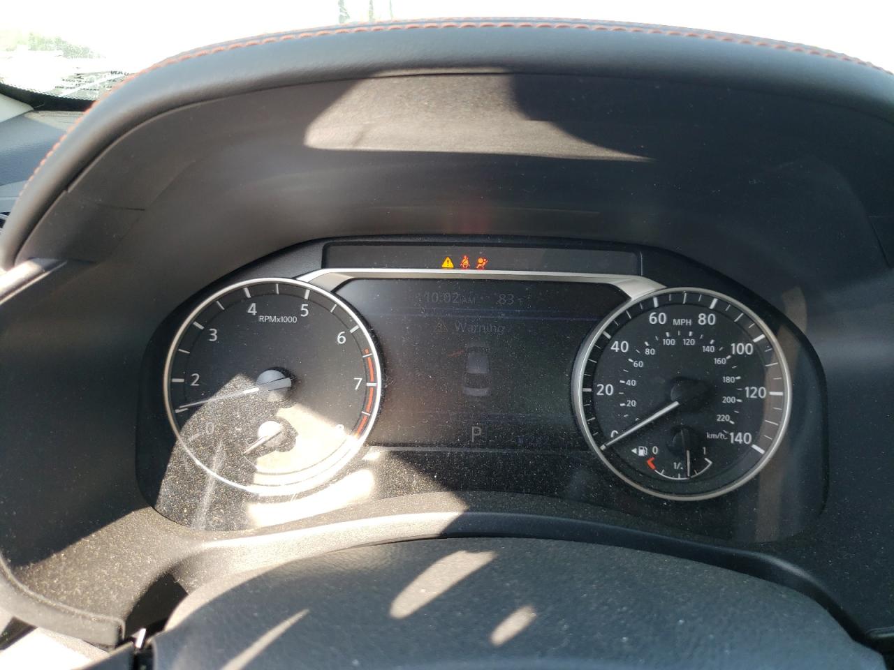 2022 NISSAN ALTIMA SR VIN:1N4BL4CV1NN344600