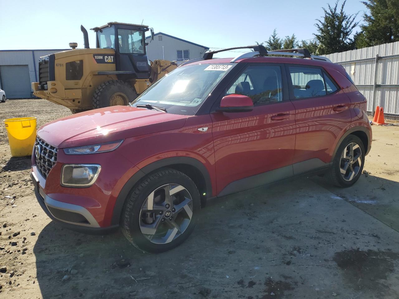 2022 HYUNDAI VENUE SEL VIN:KMHRC8A38NU136314