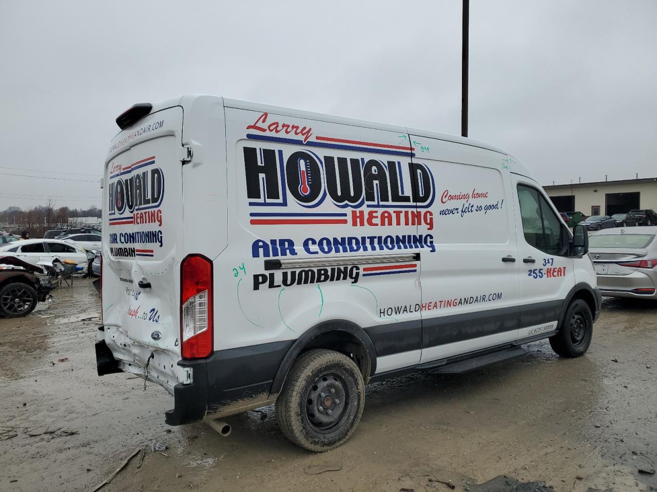 2023 FORD TRANSIT T-250 VIN:1FTBR1C85PKA50185