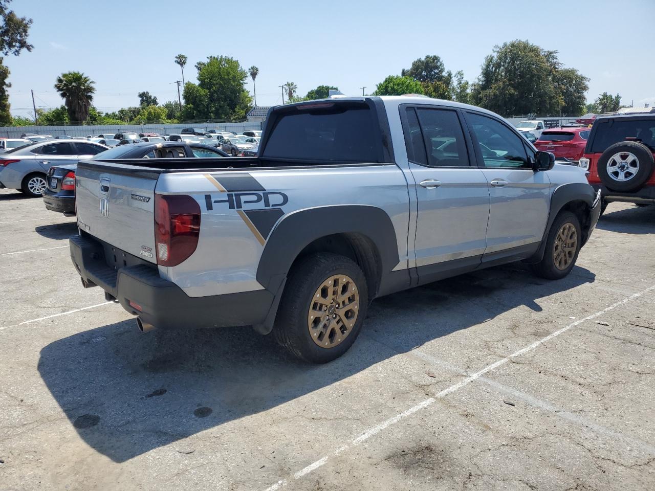 2022 HONDA RIDGELINE SPORT VIN:5FPYK3F11NB000569