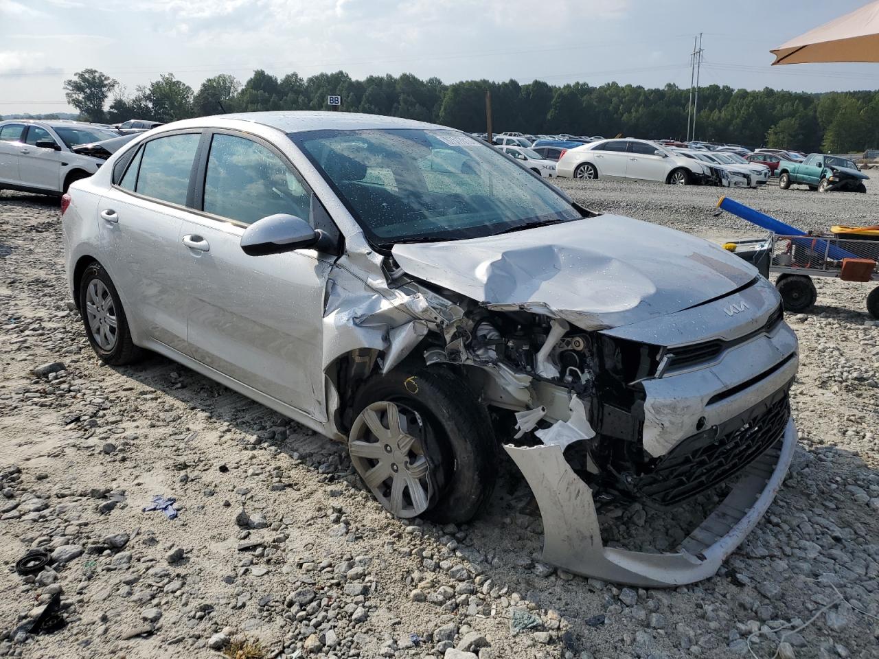 2022 KIA RIO LX VIN:3KPA24AD1NE458734