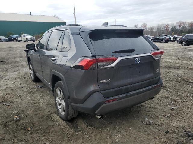 2021 TOYOTA RAV4 LIMITED VIN: 4T3D6RFV2MU052593