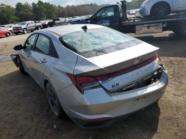 2021 HYUNDAI ELANTRA SEL VIN: 5NPLM4AG7MH025751