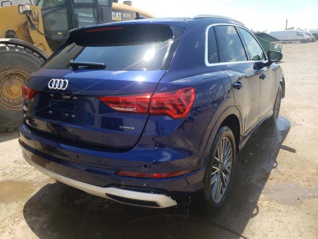 2021 AUDI Q3 PREMIUM VIN: WA1AUCF39M1104654