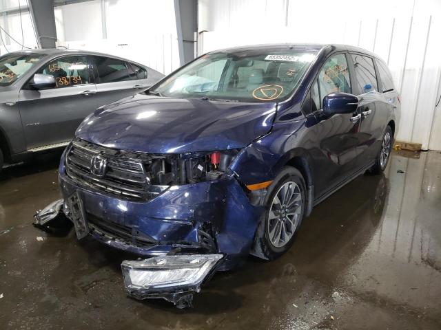 2021 HONDA ODYSSEY EXL VIN: 5FNRL6H72MB041692