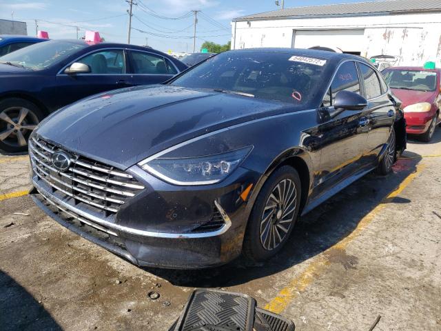 2021 HYUNDAI SONATA HYBRID VIN: KMHL54JJ3MA017495