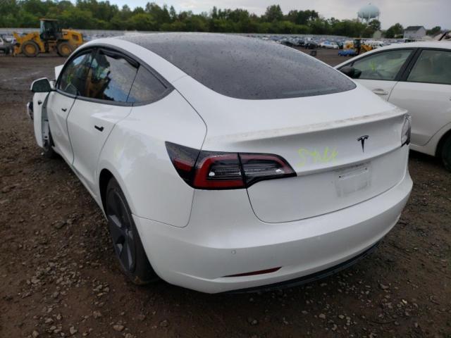 2021 TESLA MODEL 3 VIN: 5YJ3E1EA2MF024880