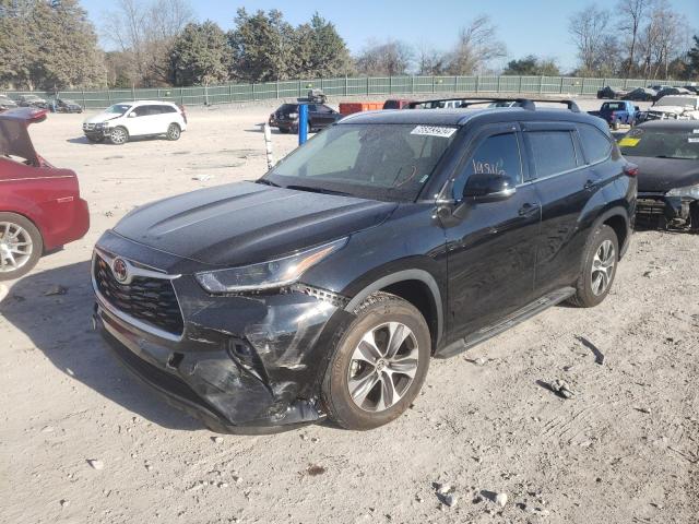 2021 TOYOTA HIGHLANDER XLE VIN: 5TDGZRAH4MS535090