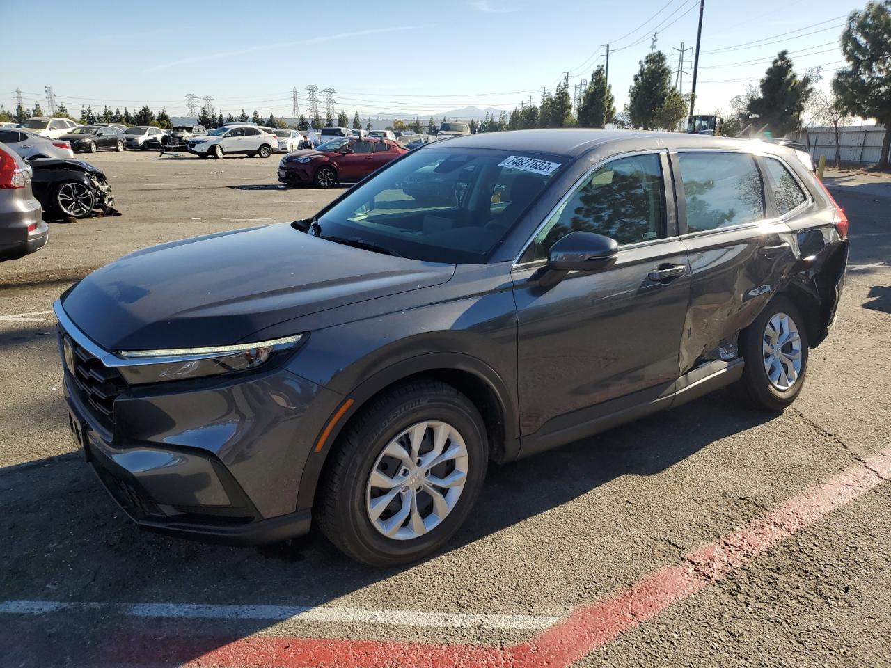 2024 HONDA CR-V LX VIN:2HKRS4H24RH404160
