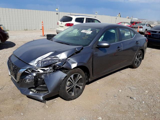 2021 NISSAN SENTRA SV VIN: 3N1AB8CV7MY297027