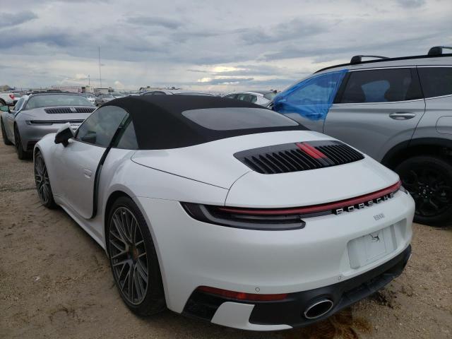 2021 PORSCHE 911 CARRERA VIN: WP0CA2***********