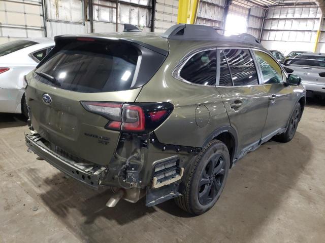 2021 SUBARU OUTBACK ONYX EDITION XT VIN: 4S4BTG***********