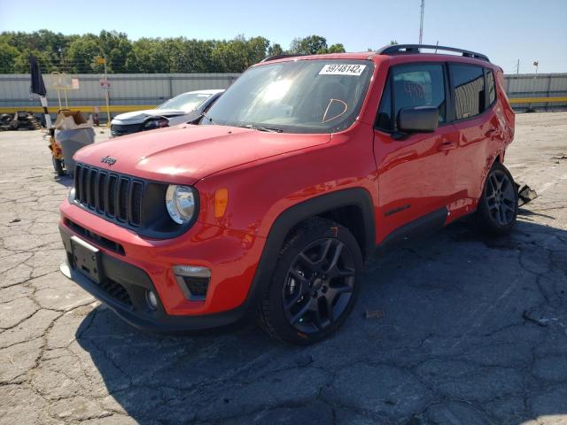 2021 JEEP RENEGADE LATITUDE VIN: ZACNJCBB4MPM68376