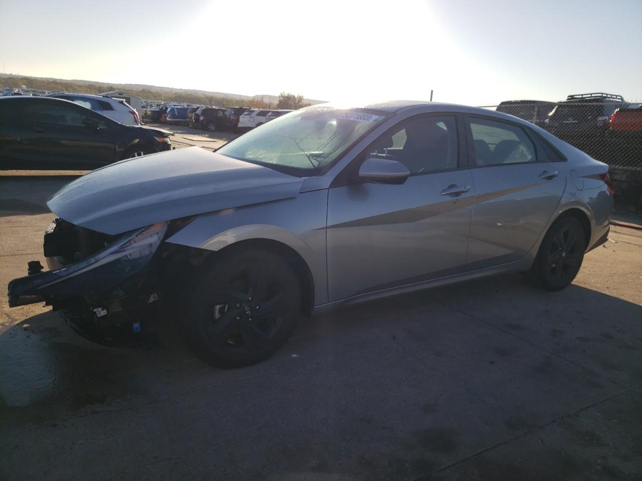 2022 HYUNDAI ELANTRA SEL VIN:5NPLM4AG4NH064220