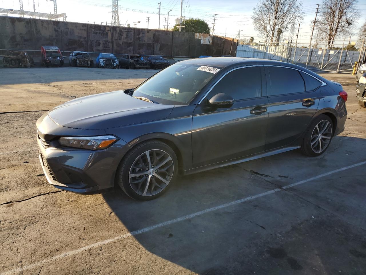 2022 HONDA CIVIC TOURING VIN:2HGFE1F96NH324386