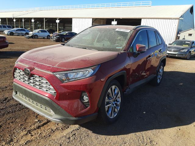 2021 TOYOTA RAV4 LIMITED VIN: JTMY1R***********