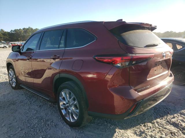 2021 TOYOTA HIGHLANDER LIMITED VIN: 5TDYZRAH6MS533040