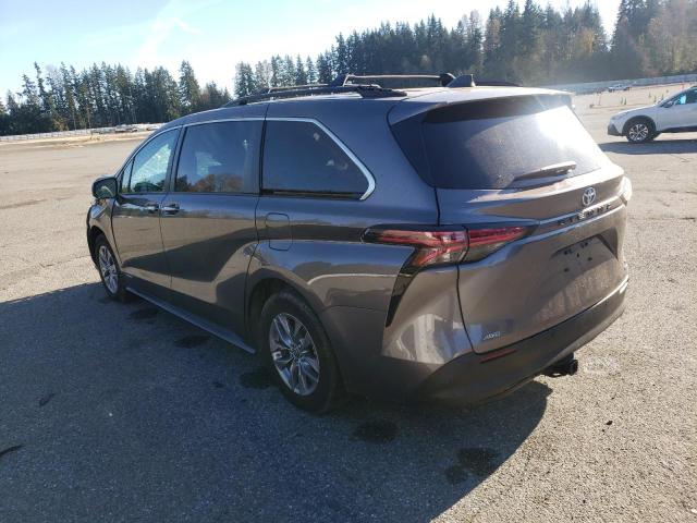 2021 TOYOTA SIENNA XLE VIN: 5TDYSKFC5MS023318