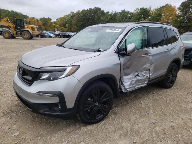 2021 HONDA PILOT SE VIN: 5FNYF6H24MB055911