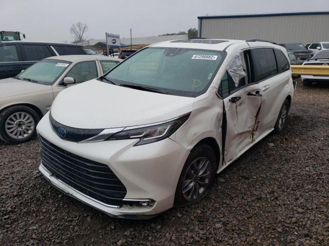 2021 TOYOTA SIENNA XLE VIN: 5TDYRKEC0MS056174