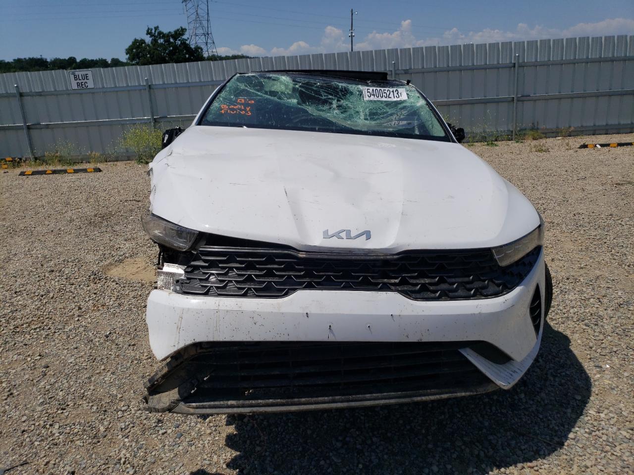 2022 KIA K5 EX VIN:5XXG34J21NG126693