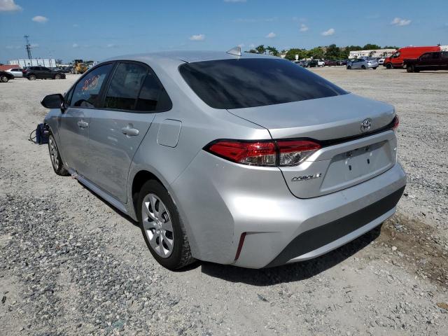 2021 TOYOTA COROLLA LE VIN: 5YFEPMAE0MP260154