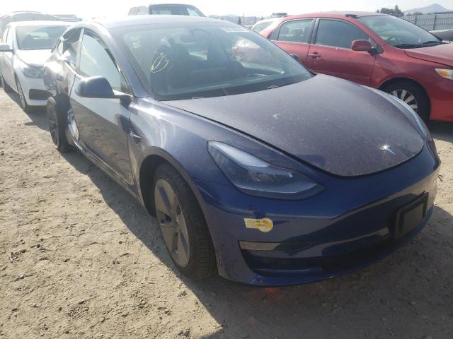 2021 TESLA MODEL 3 VIN: 5YJ3E1EA1MF077330