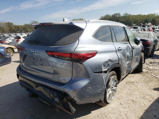 2021 TOYOTA HIGHLANDER HYBRID LIMITED VIN: 5TDXBRCH2MS050433