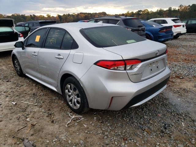 2021 TOYOTA COROLLA LE VIN: JTDEPMAE5MJ146820