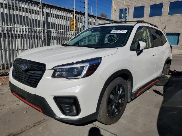 2021 SUBARU FORESTER SPORT VIN: JF2SKALC3MH407169